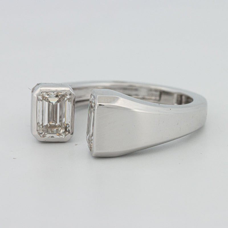 Chunky Emerald Ring (LG) - ZIZOV DIAMONDS