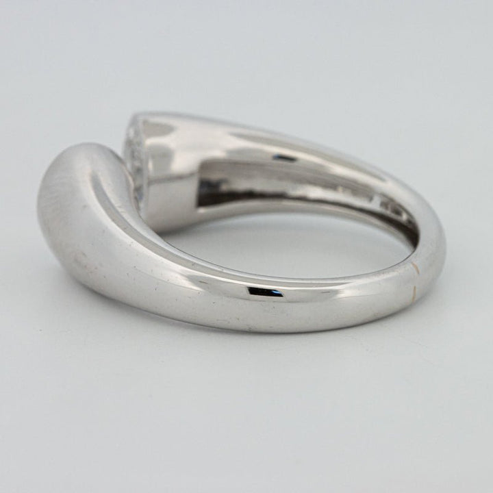 Chunky Oval Reflection Ring (LG) - ZIZOV DIAMONDS