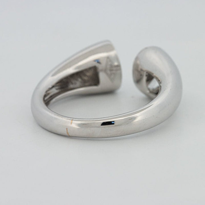 Chunky Oval Reflection Ring (LG) - ZIZOV DIAMONDS