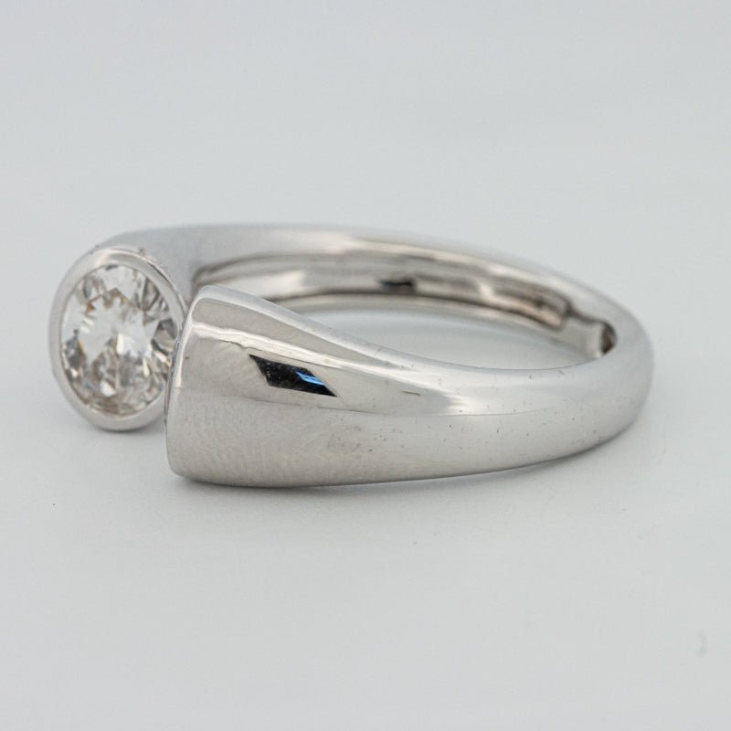 Chunky Oval Reflection Ring (LG) - ZIZOV DIAMONDS