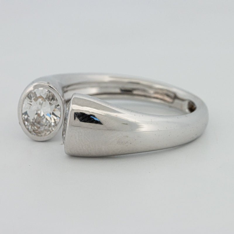 Chunky Oval Reflection Ring (LG) - ZIZOV DIAMONDS