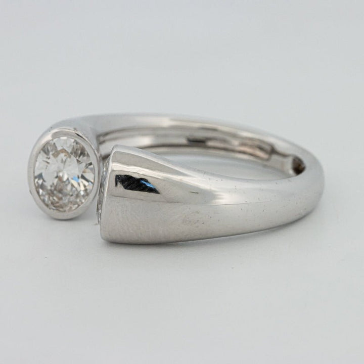 Chunky Oval Reflection Ring (LG) - ZIZOV DIAMONDS