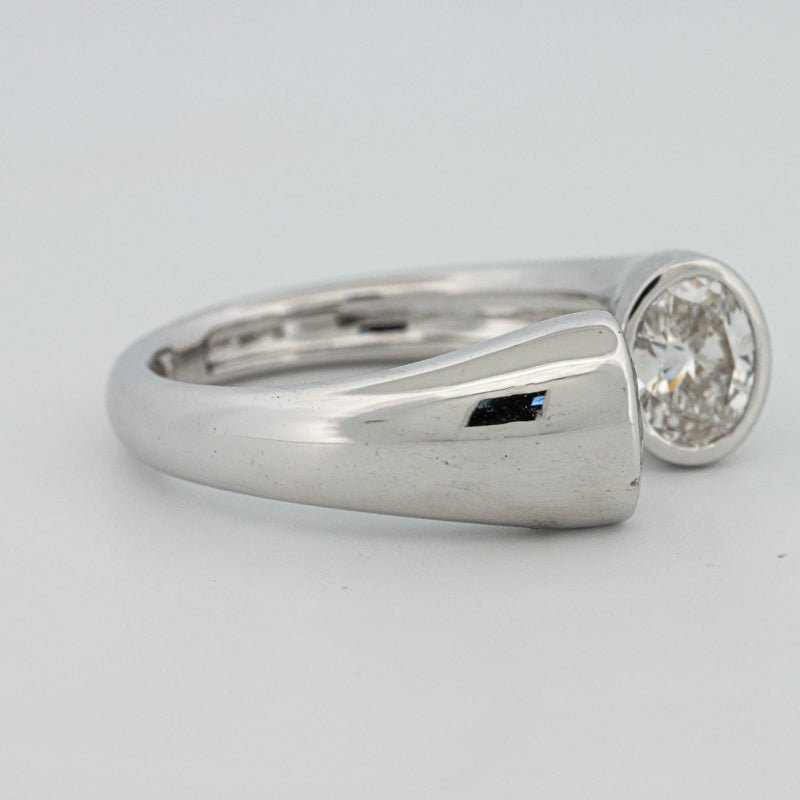 Chunky Oval Reflection Ring (LG) - ZIZOV DIAMONDS