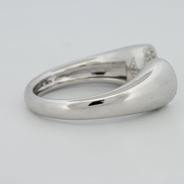 Chunky Oval Reflection Ring (LG) - ZIZOV DIAMONDS