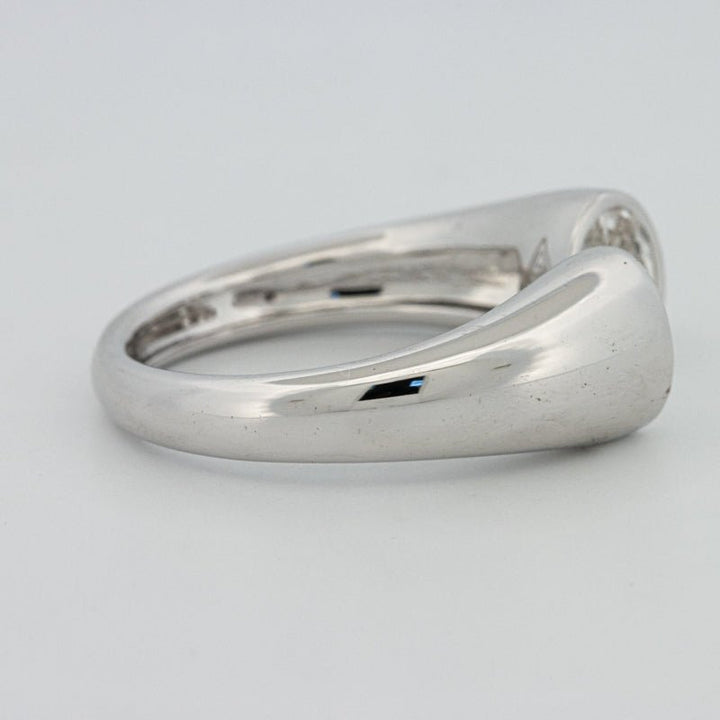 Chunky Oval Reflection Ring (LG) - ZIZOV DIAMONDS