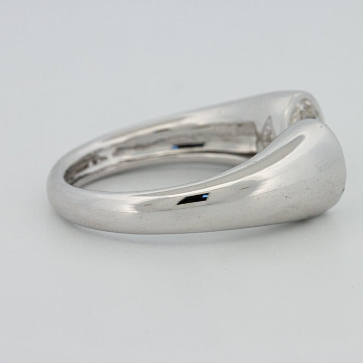 Chunky Oval Reflection Ring (LG) - ZIZOV DIAMONDS