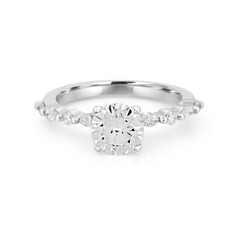 "Evelyne" Solitaire (LG) - ZIZOV DIAMONDS