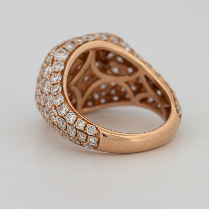 Full Diamond Signet Ring - ZIZOV DIAMONDS