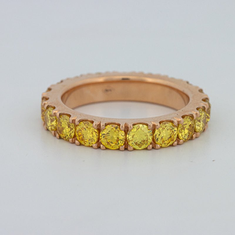 Full Yellow Diamonds Eternity Ring (LG) - ZIZOV DIAMONDS
