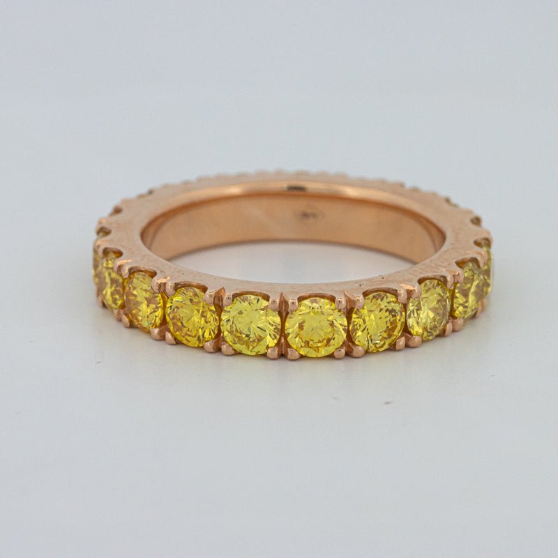 Full Yellow Diamonds Eternity Ring (LG)
