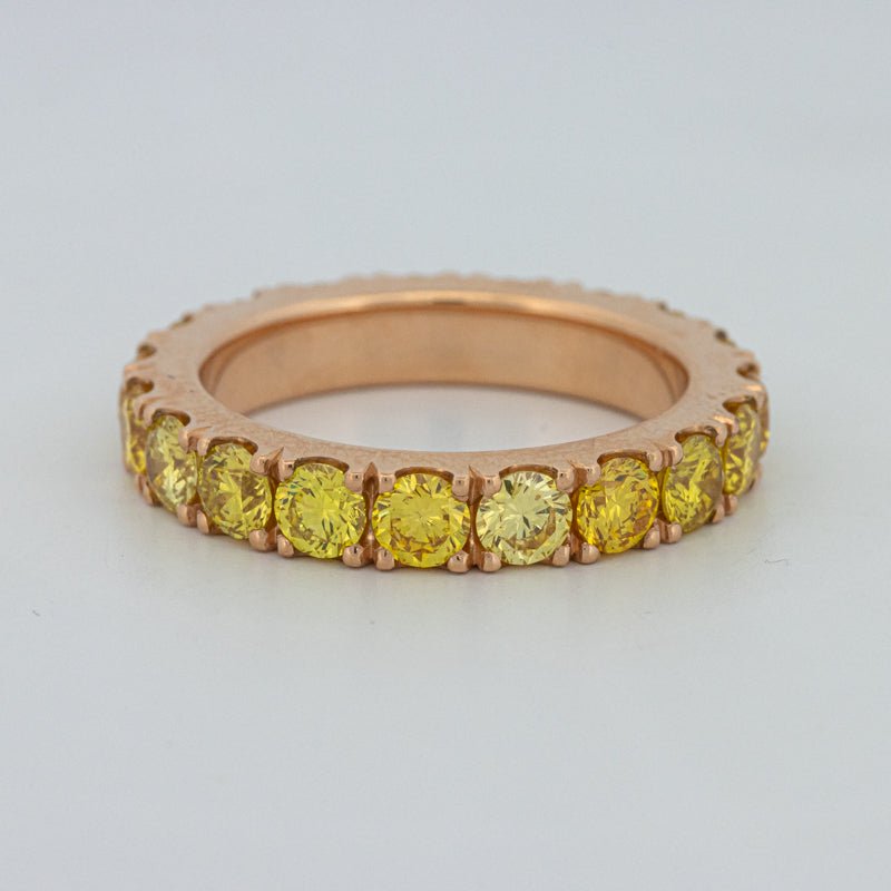 Full Yellow Diamonds Eternity Ring (LG) - ZIZOV DIAMONDS