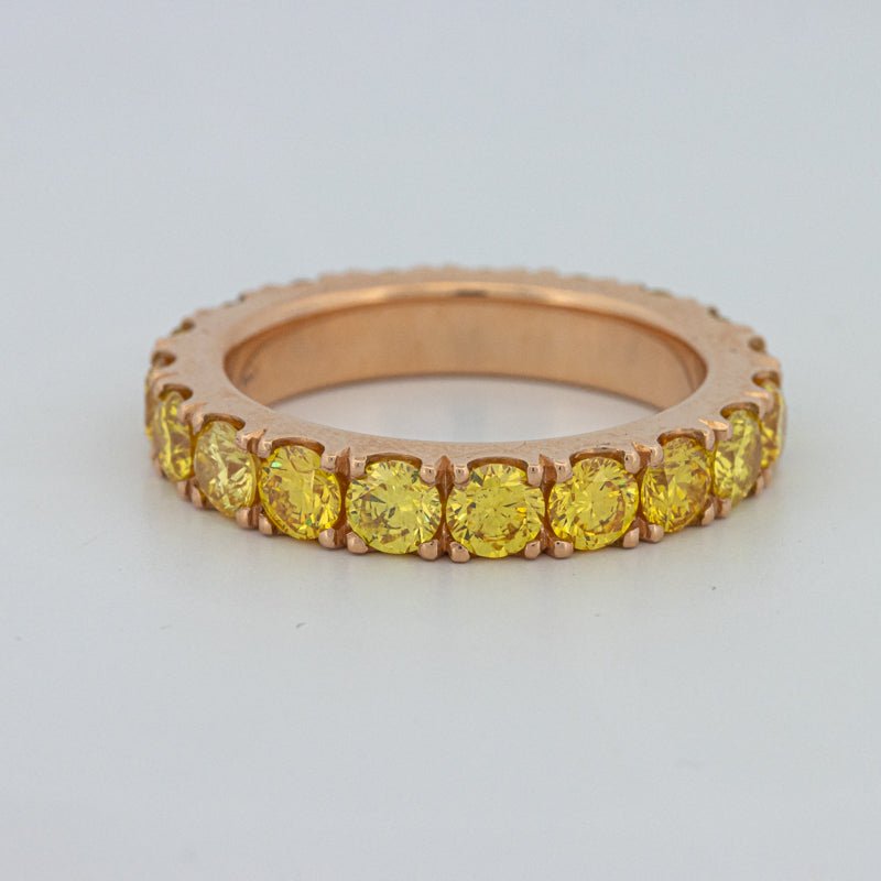 Full Yellow Diamonds Eternity Ring (LG) - ZIZOV DIAMONDS