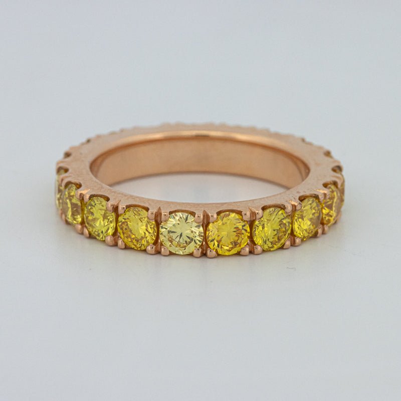 Full Yellow Diamonds Eternity Ring (LG) - ZIZOV DIAMONDS