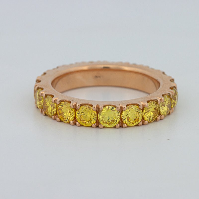 Full Yellow Diamonds Eternity Ring (LG) - ZIZOV DIAMONDS