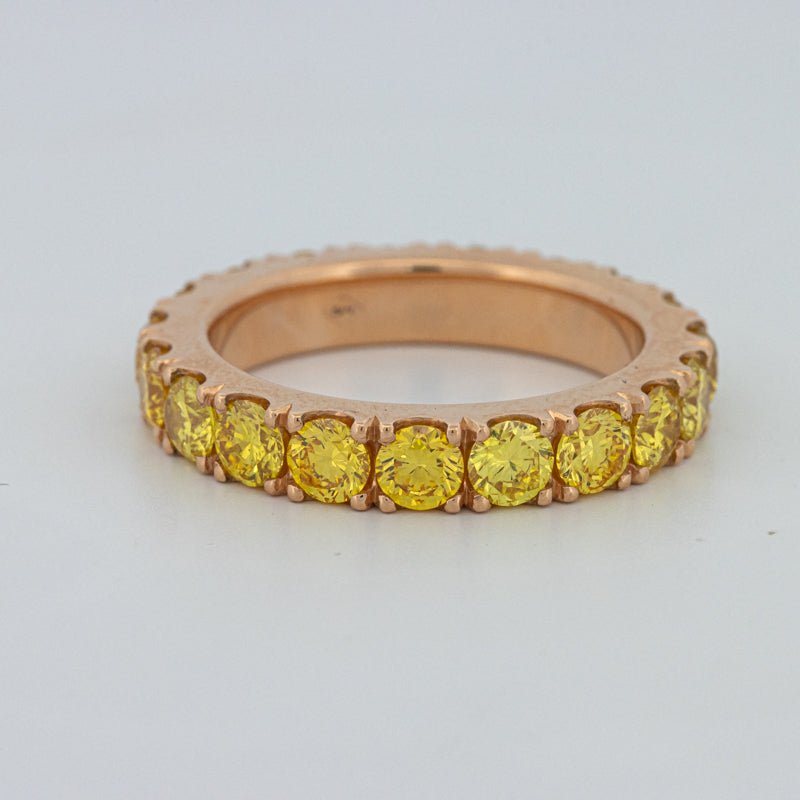 Full Yellow Diamonds Eternity Ring (LG) - ZIZOV DIAMONDS