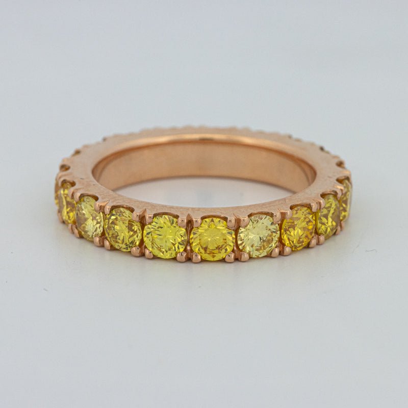 Full Yellow Diamonds Eternity Ring (LG) - ZIZOV DIAMONDS