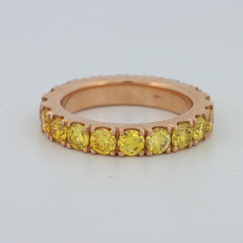Full Yellow Diamonds Eternity Ring (LG) - ZIZOV DIAMONDS