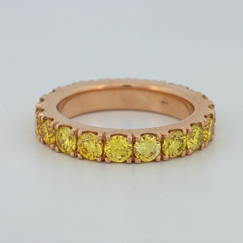 Full Yellow Diamonds Eternity Ring (LG) - ZIZOV DIAMONDS