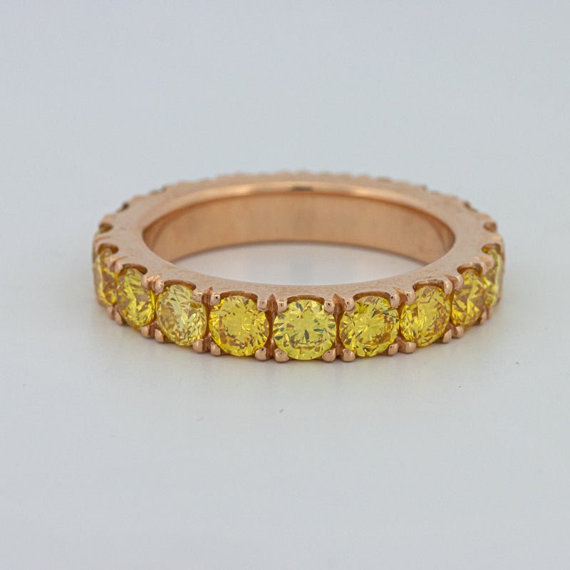 Full Yellow Diamonds Eternity Ring (LG) - ZIZOV DIAMONDS