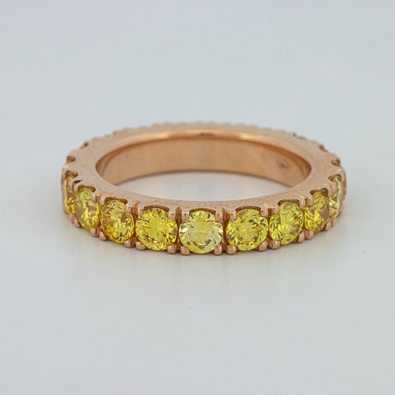 Full Yellow Diamonds Eternity Ring (LG) - ZIZOV DIAMONDS