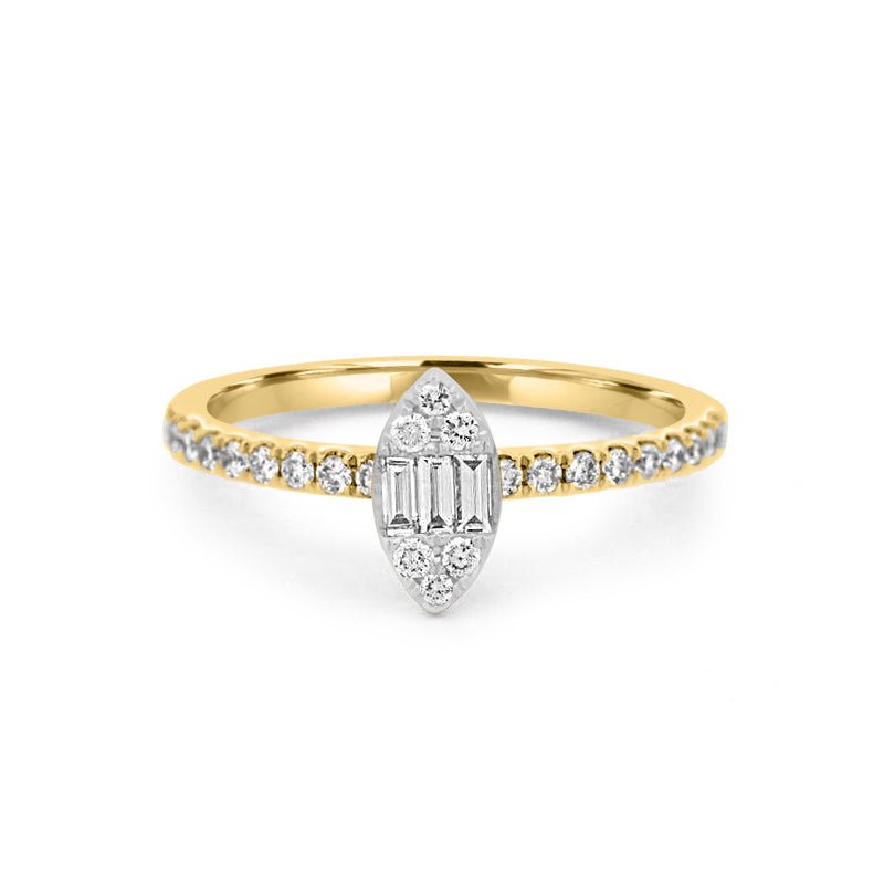 Invisible Marquise Diamond ring - ZIZOV DIAMONDS