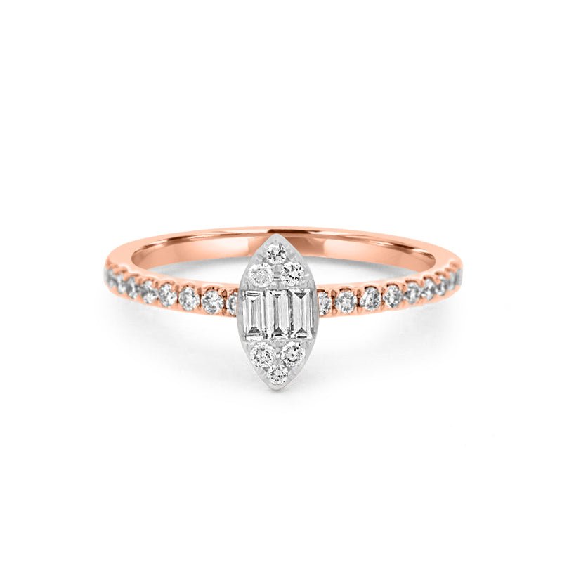 Invisible Marquise Diamond ring - ZIZOV DIAMONDS