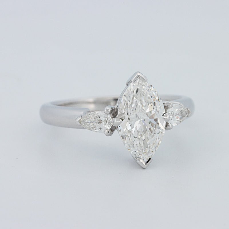"Melissa" Trilogy Solitaire (LG) - ZIZOV DIAMONDS