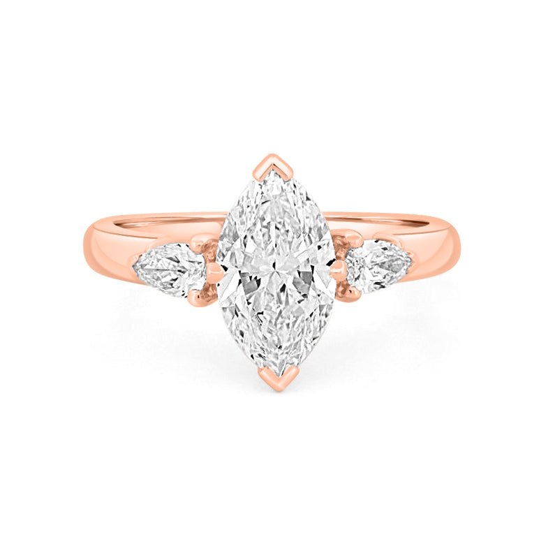 "Melissa" Trilogy Solitaire (LG) - ZIZOV DIAMONDS
