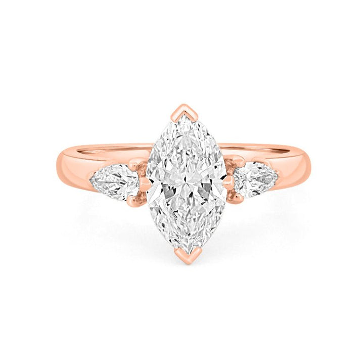 "Melissa" Trilogy Solitaire (LG) - ZIZOV DIAMONDS