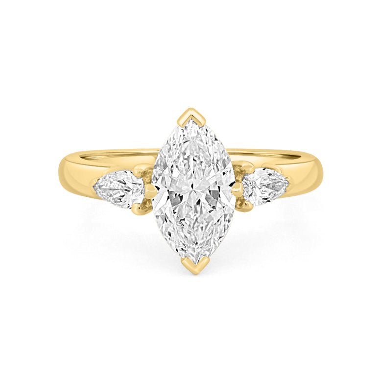 "Melissa" Trilogy Solitaire (LG) - ZIZOV DIAMONDS
