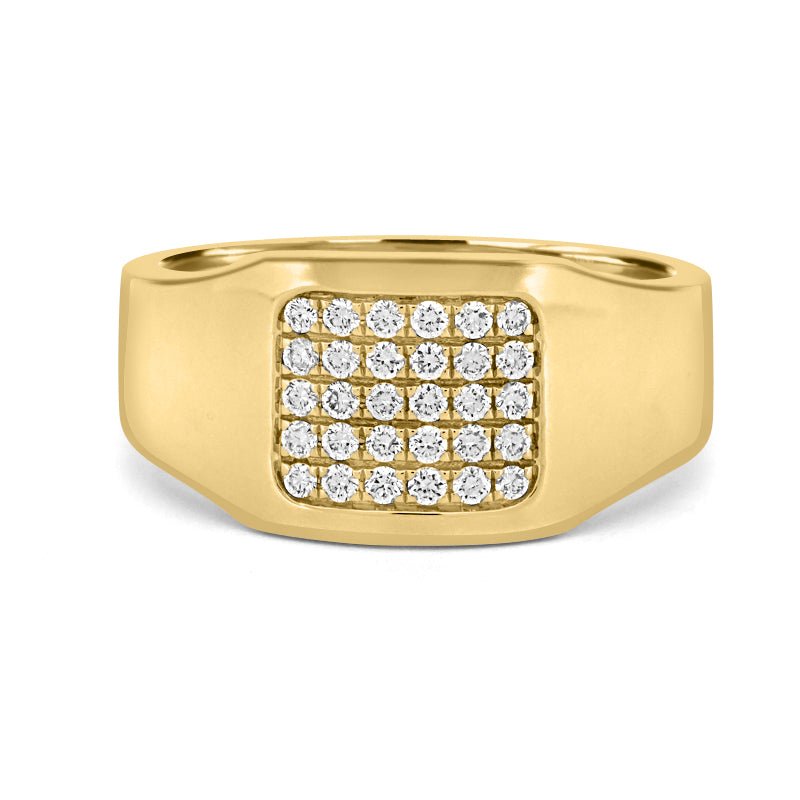 Men's Rosé Gold Ring - ZIZOV DIAMONDS