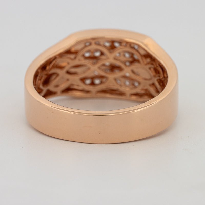 Men's Rosé Gold Ring - ZIZOV DIAMONDS