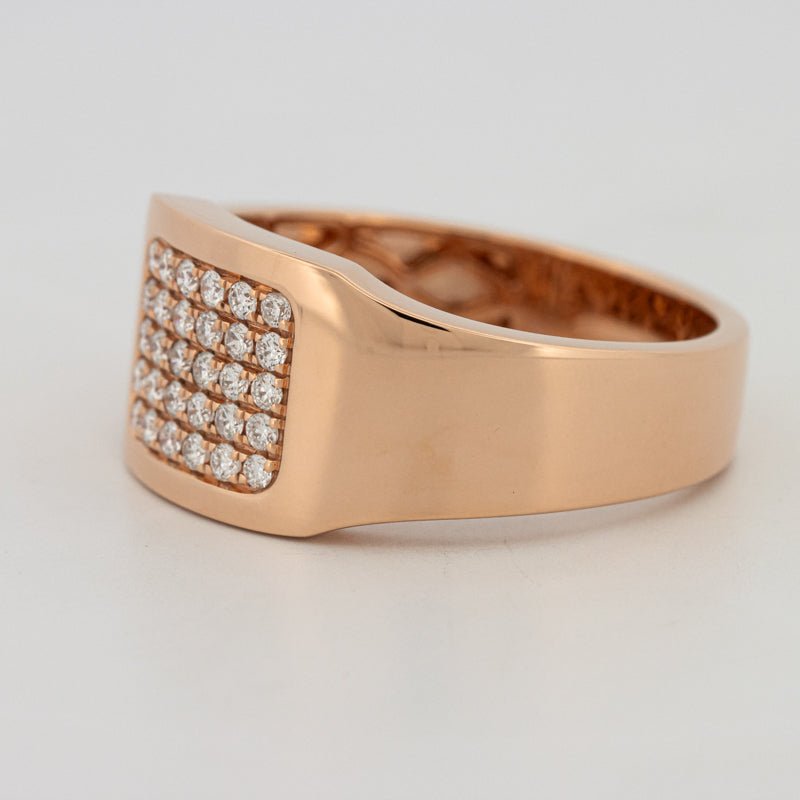 Men's Rosé Gold Ring - ZIZOV DIAMONDS