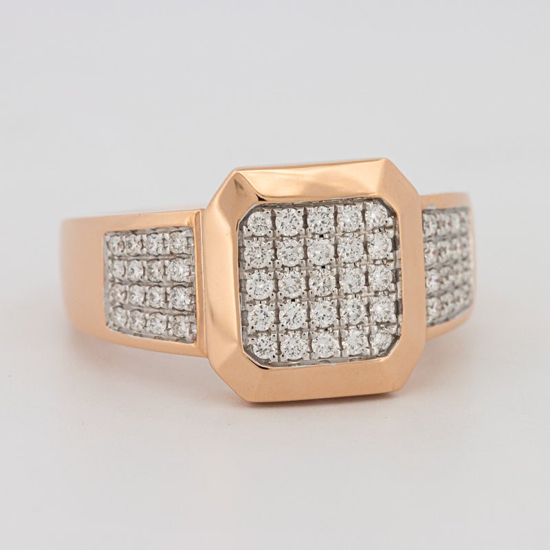 Men's Rosé Gold Ring - ZIZOV DIAMONDS