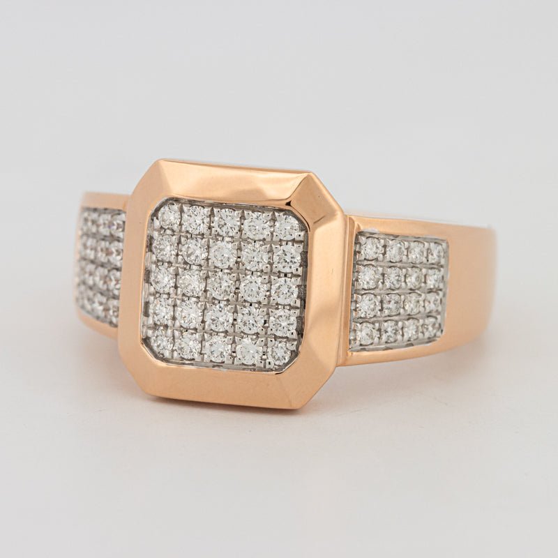 Men's Rosé Gold Ring - ZIZOV DIAMONDS