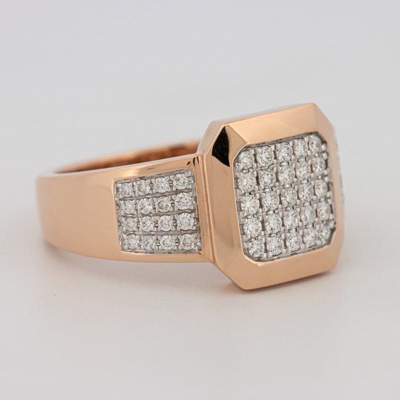 Men's Rosé Gold Ring - ZIZOV DIAMONDS
