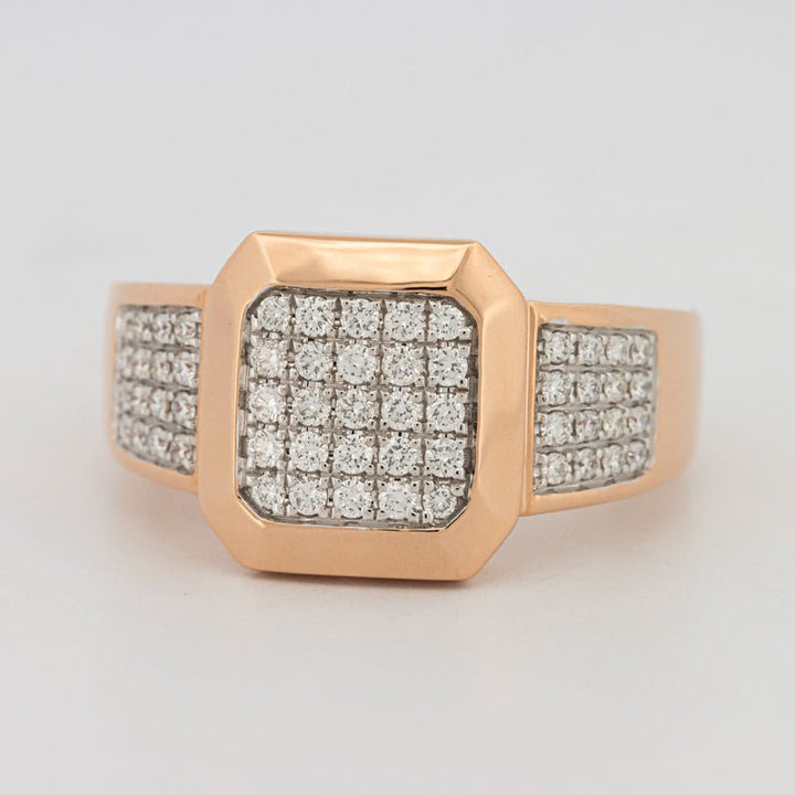 Men's Rosé Gold Ring - ZIZOV DIAMONDS