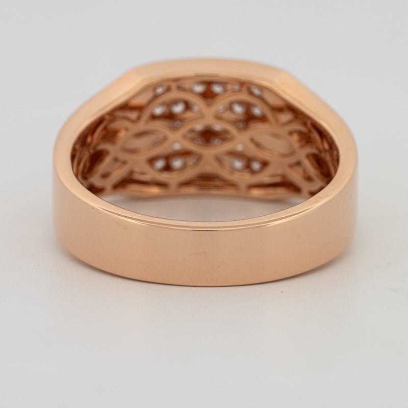 Men's Rosé Gold Ring - ZIZOV DIAMONDS