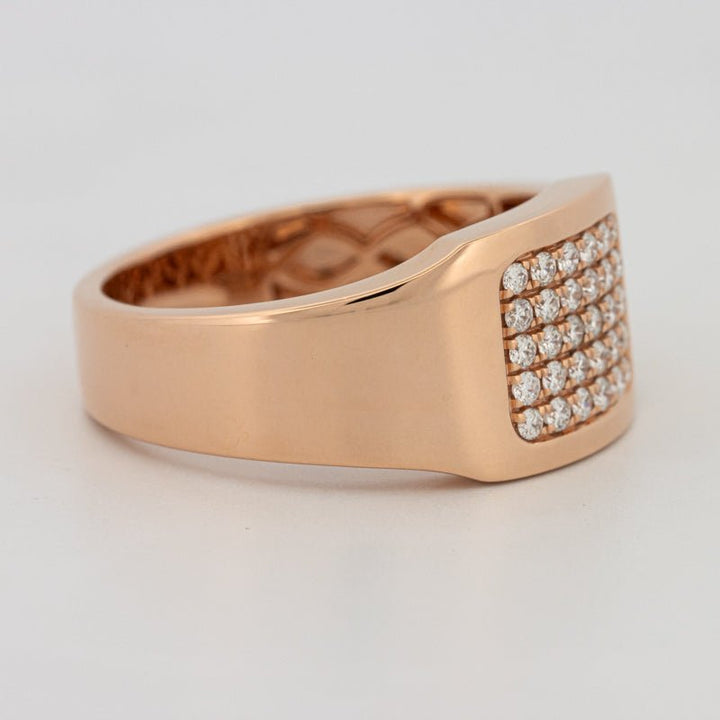 Men's Rosé Gold Ring - ZIZOV DIAMONDS