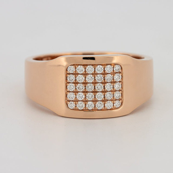 Men's Rosé Gold Ring - ZIZOV DIAMONDS