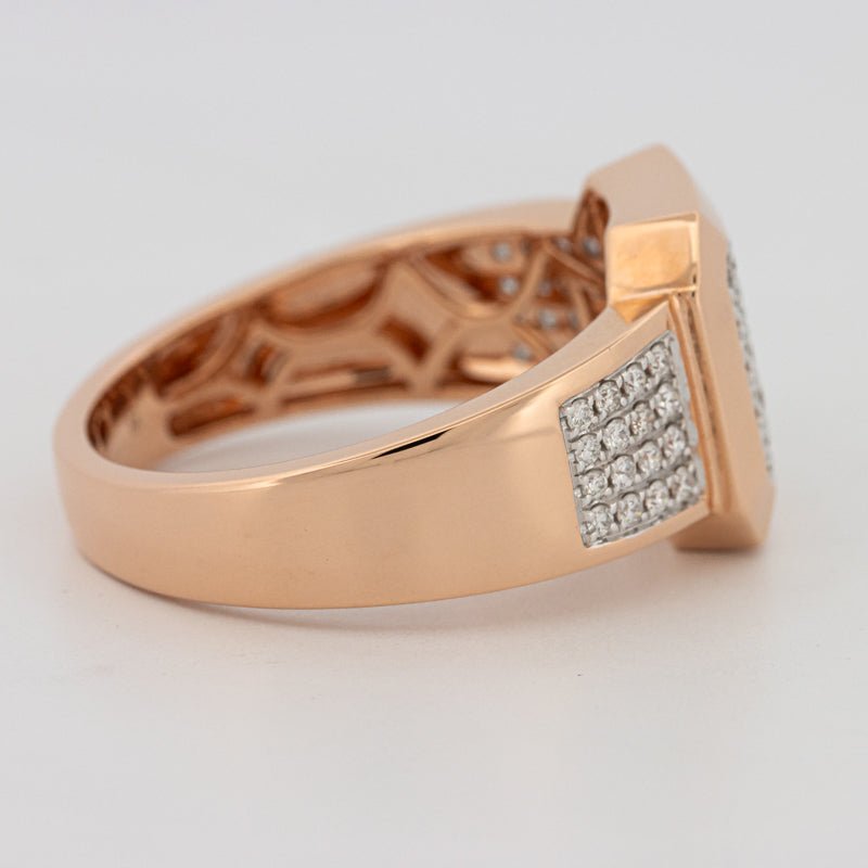 Men's Rosé Gold Ring - ZIZOV DIAMONDS