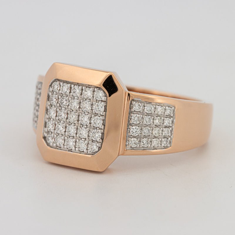 Men's Rosé Gold Ring - ZIZOV DIAMONDS