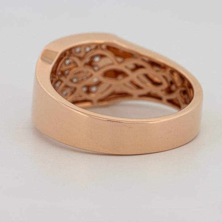 Men's Rosé Gold Ring - ZIZOV DIAMONDS