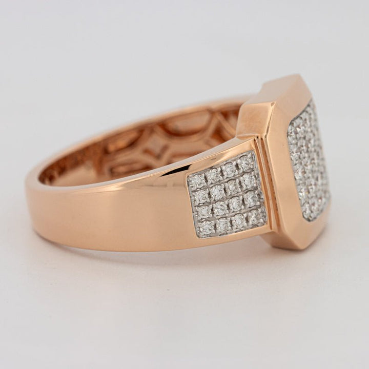 Men's Rosé Gold Ring - ZIZOV DIAMONDS