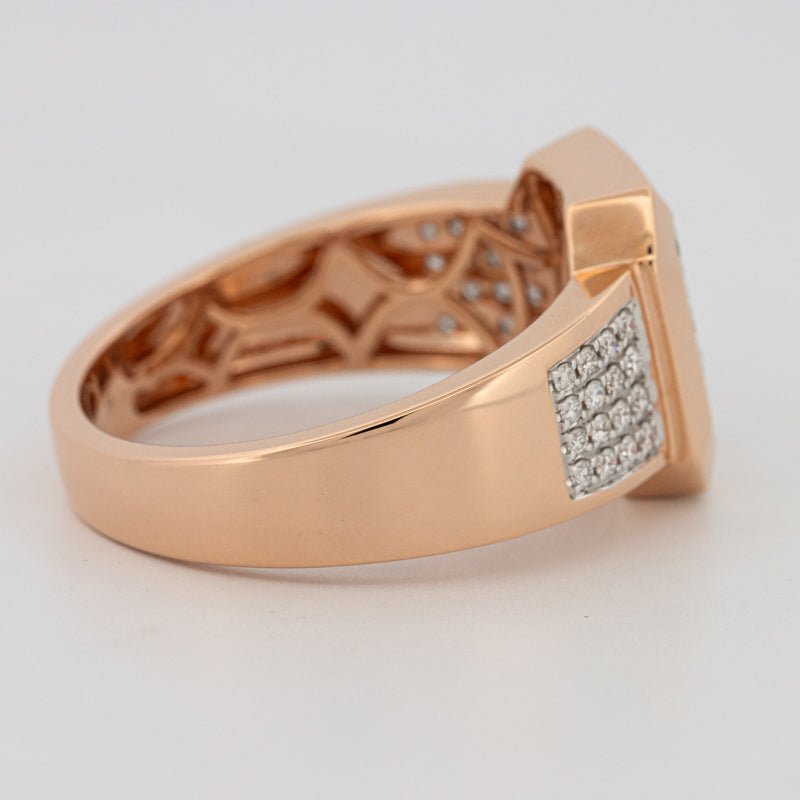 Men's Rosé Gold Ring - ZIZOV DIAMONDS