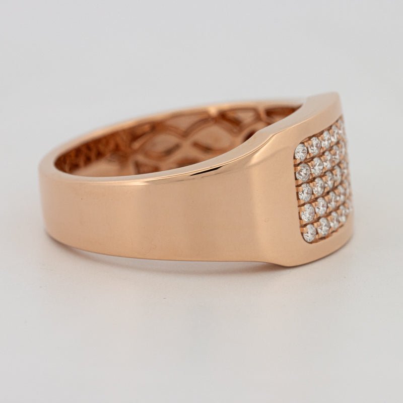 Men's Rosé Gold Ring - ZIZOV DIAMONDS
