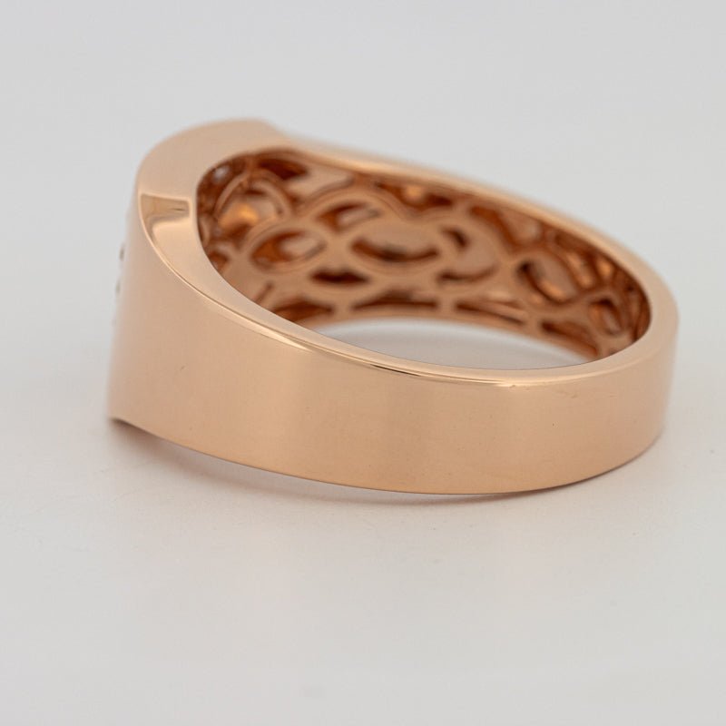 Men's Rosé Gold Ring - ZIZOV DIAMONDS