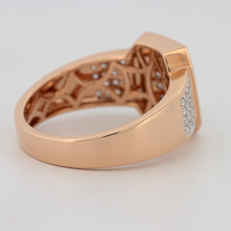 Men's Rosé Gold Ring - ZIZOV DIAMONDS