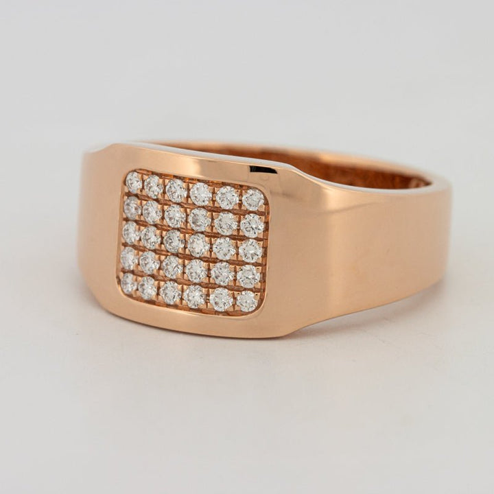 Men's Rosé Gold Ring - ZIZOV DIAMONDS