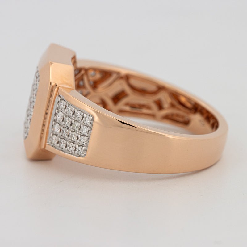 Men's Rosé Gold Ring - ZIZOV DIAMONDS